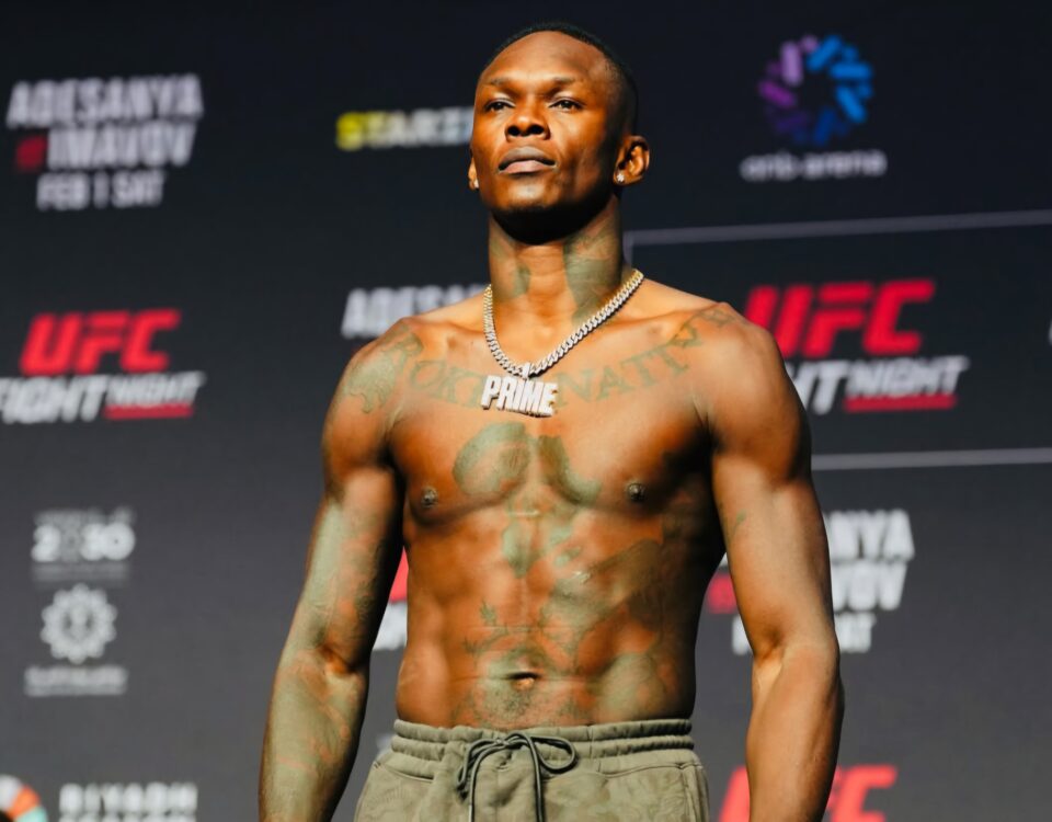 Israel Adesanya UFC Saudi Arabia