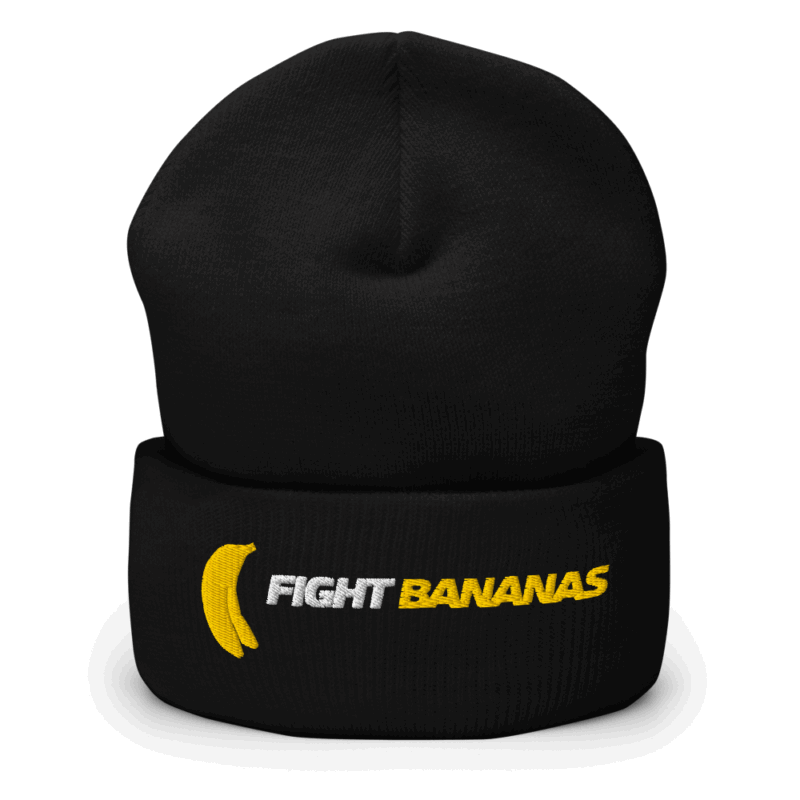 Fight Bananas "Beanie Brawl" Cuffed Beanie